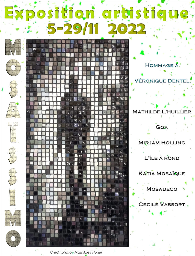 affiche de l'exposition Mosaïssimo