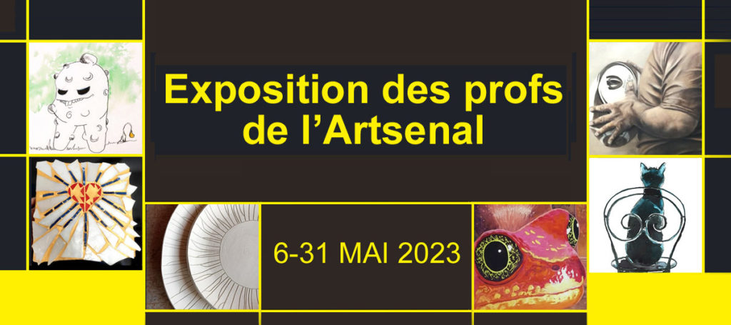 bannière de l'expo des profs