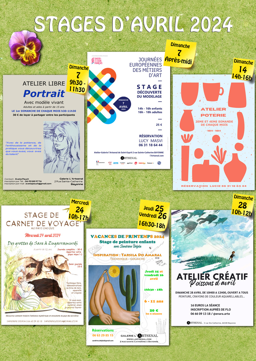News d'avril 2024